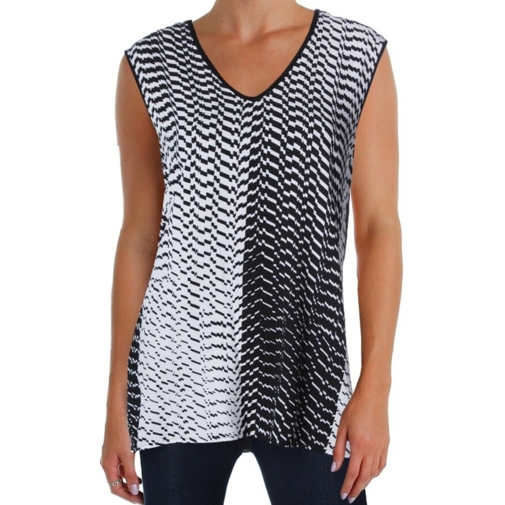 NWT Vince Camuto Casual Top Ombre Sleeveless